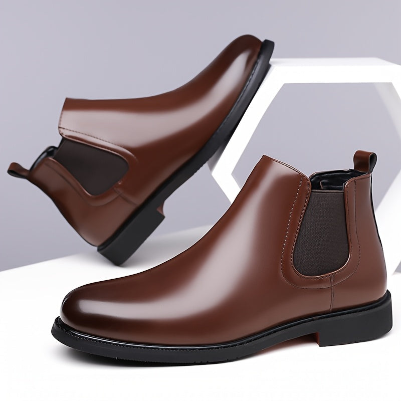 Women's Classic Cushioned Slip-On Chelsea Boots