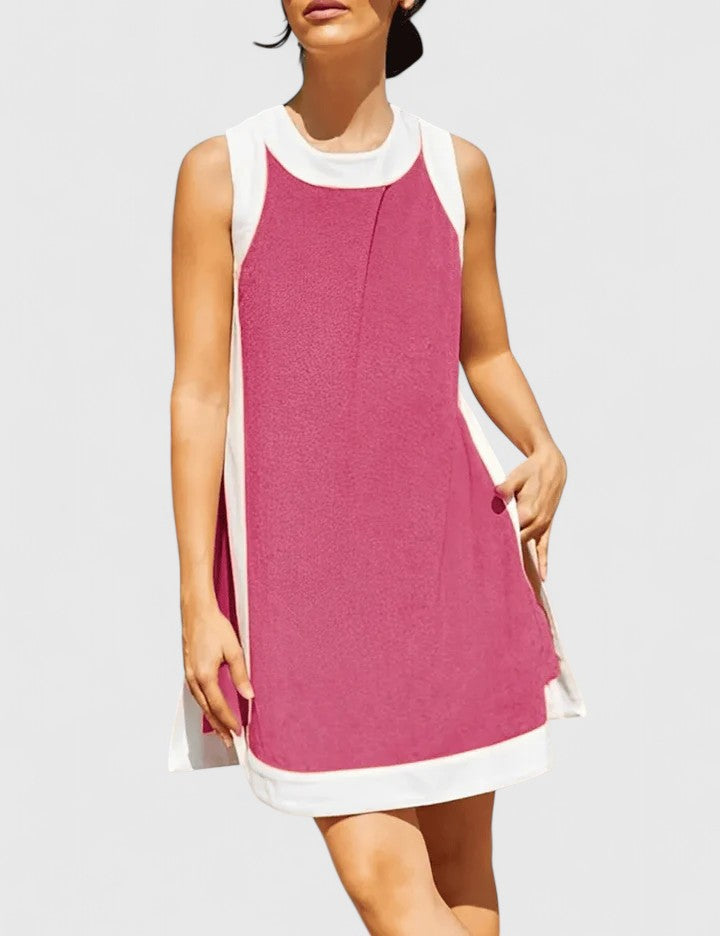 Women's Comfortable Two-Piece Summer Co-Ord Set - Pink