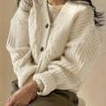Women's Cable-Knit Button Front Cardigan