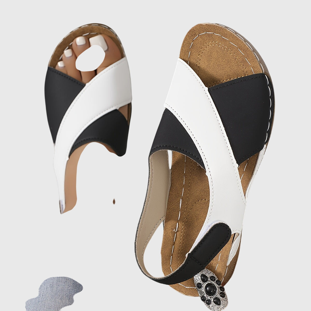 Women's Orthopedic Sandals with Adjustable Straps