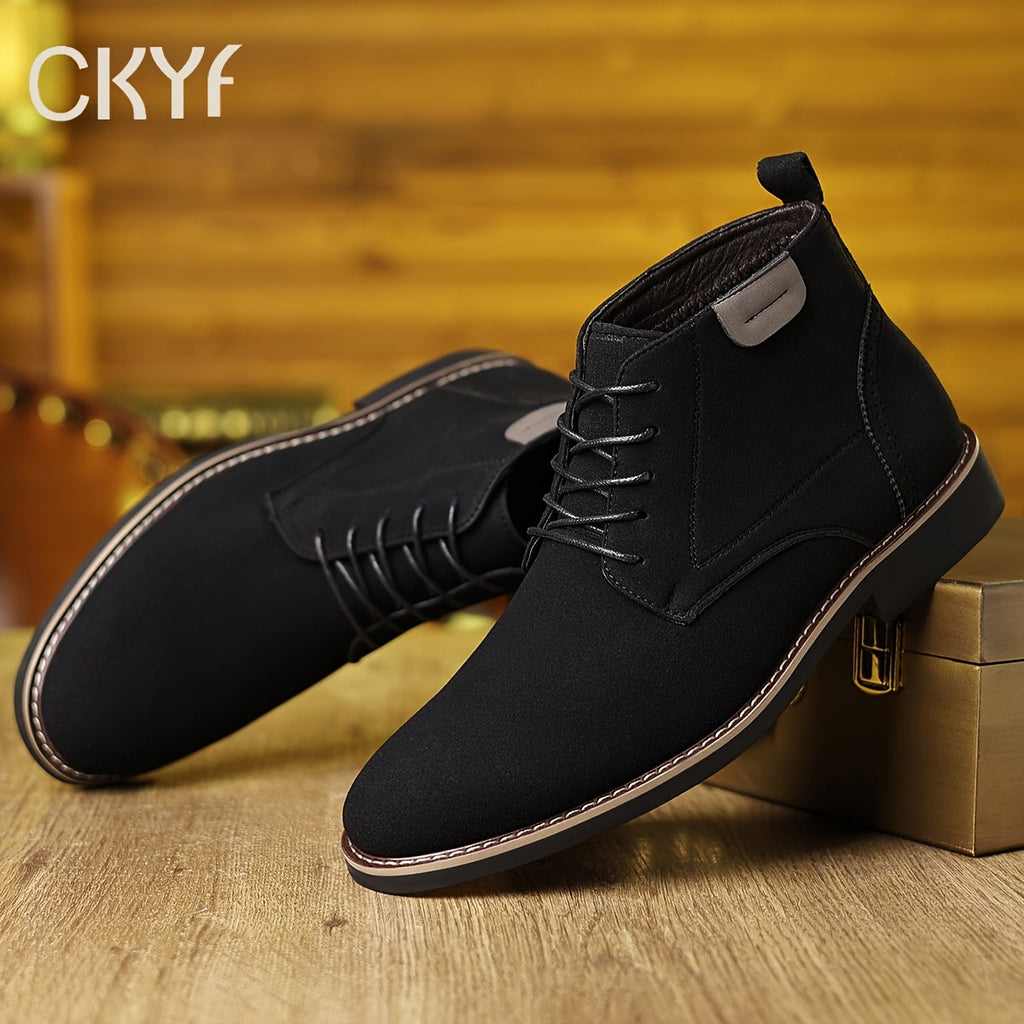 Men's Lace-Up Ankle Boots