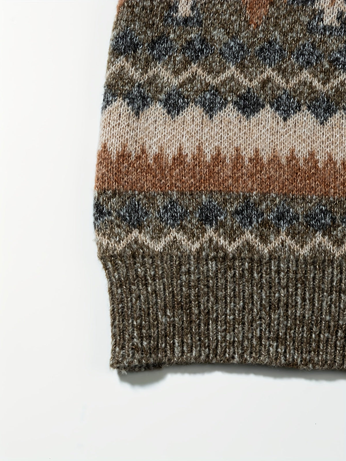 Women's Heritage Patterned Knit Crew Sweater
