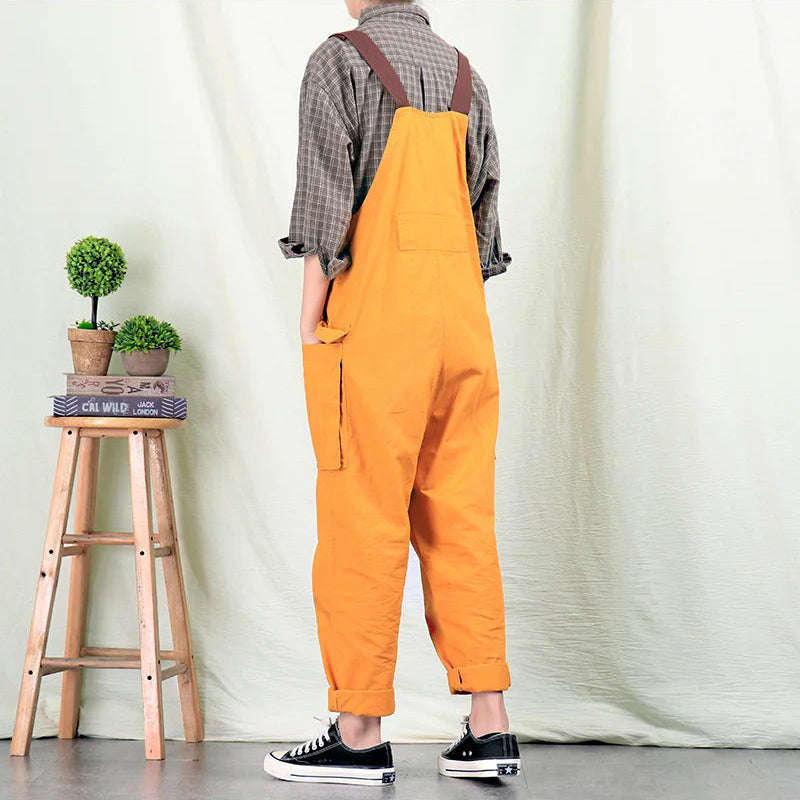 Men's Utility Cargo Bib Overalls