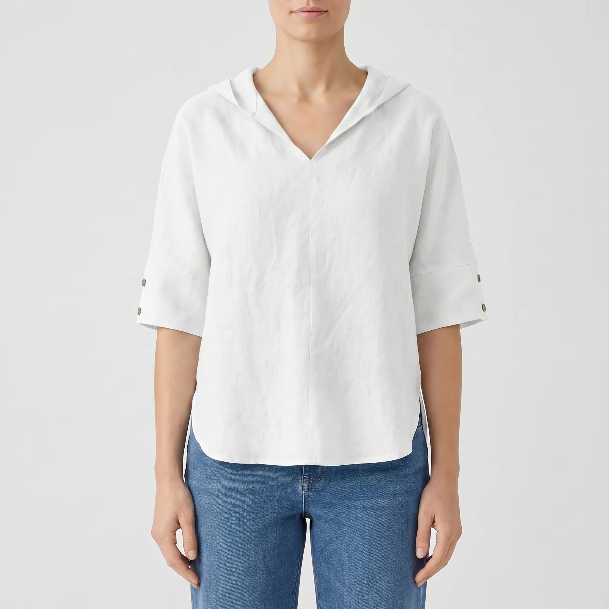 V Neck Casual Top