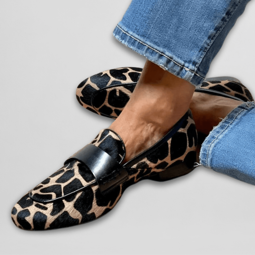 Women's Textured Orthopedic Support Loafers