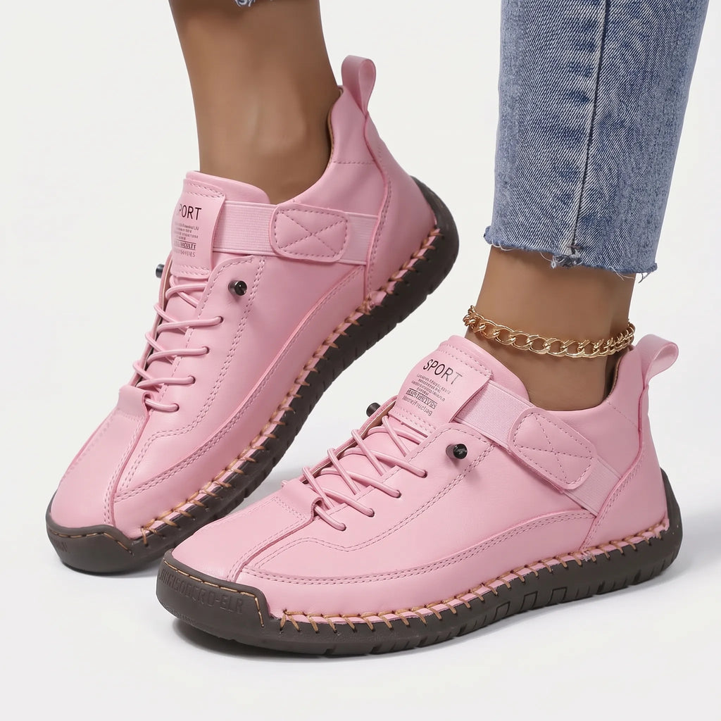 Lace Up Walking Sneakers