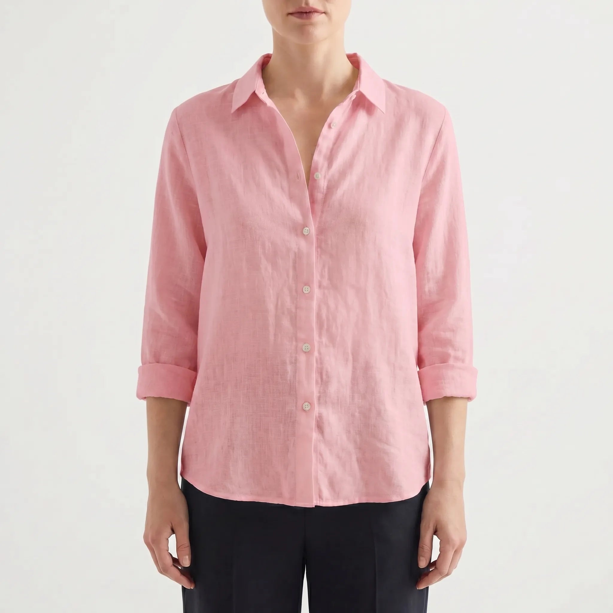 Summer Button Down Blouse