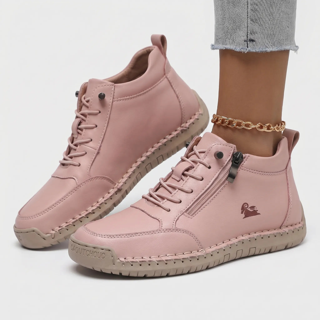 Zip Up Walking Sneakers
