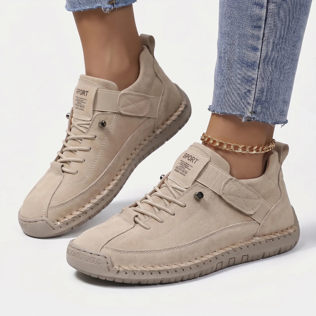 Lace Up Walking Sneakers
