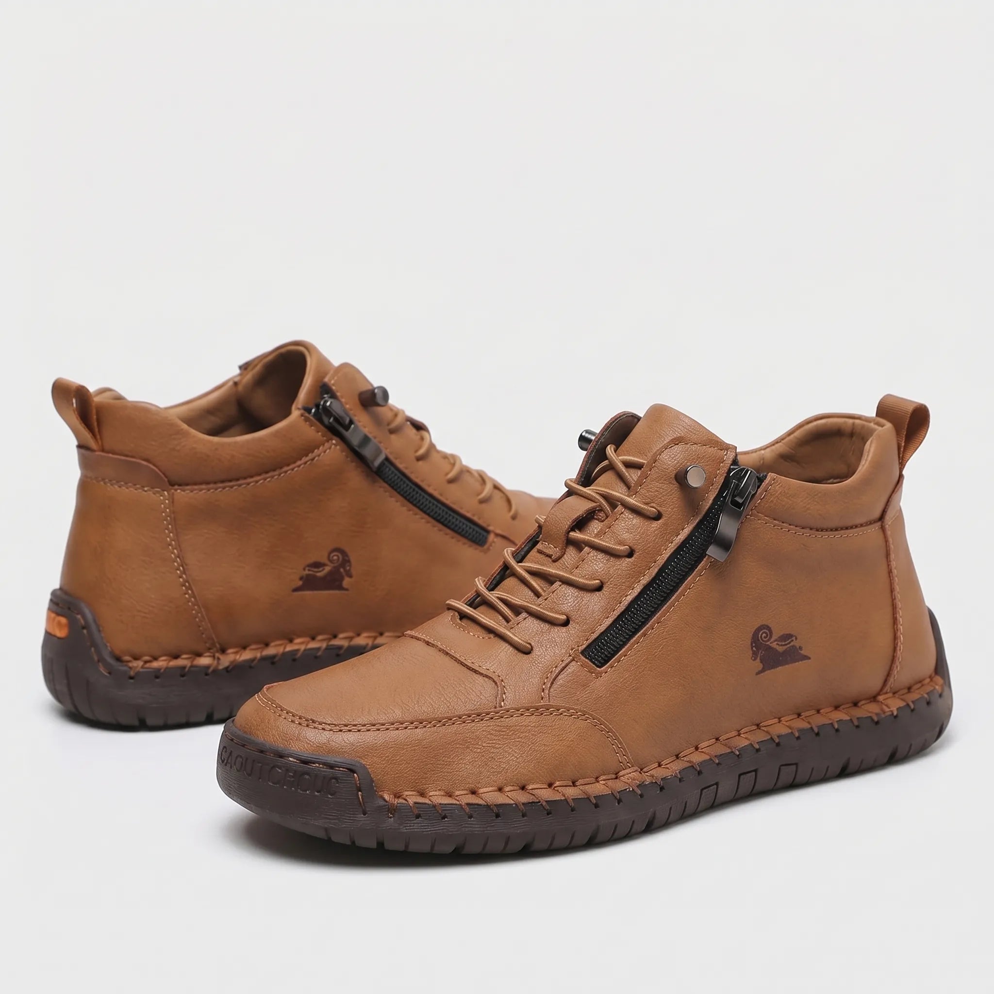 Zip Up Walking Sneakers