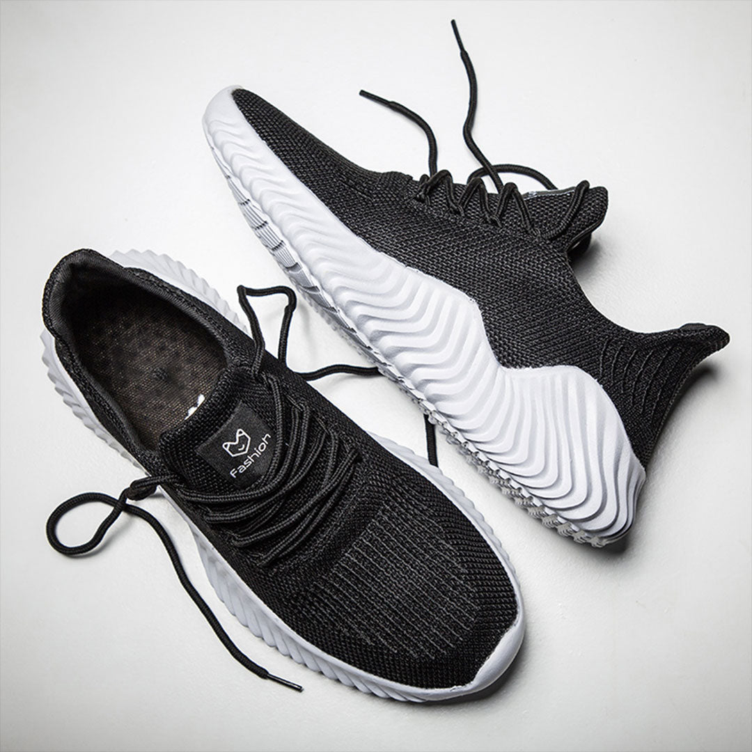 Men's Lightweight Breathable Knit Running Shoes
