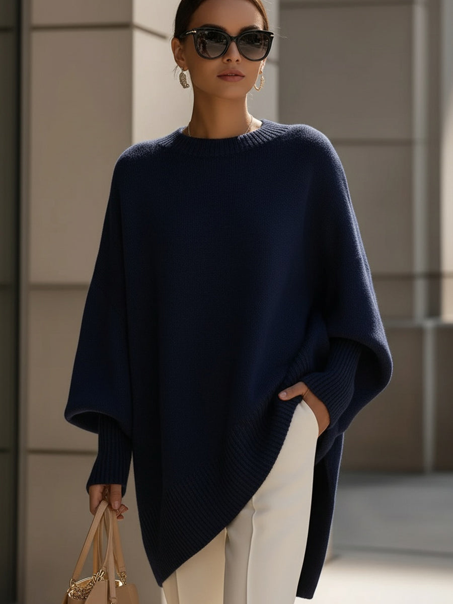 Women's Oversized Wool-Blend Sweater