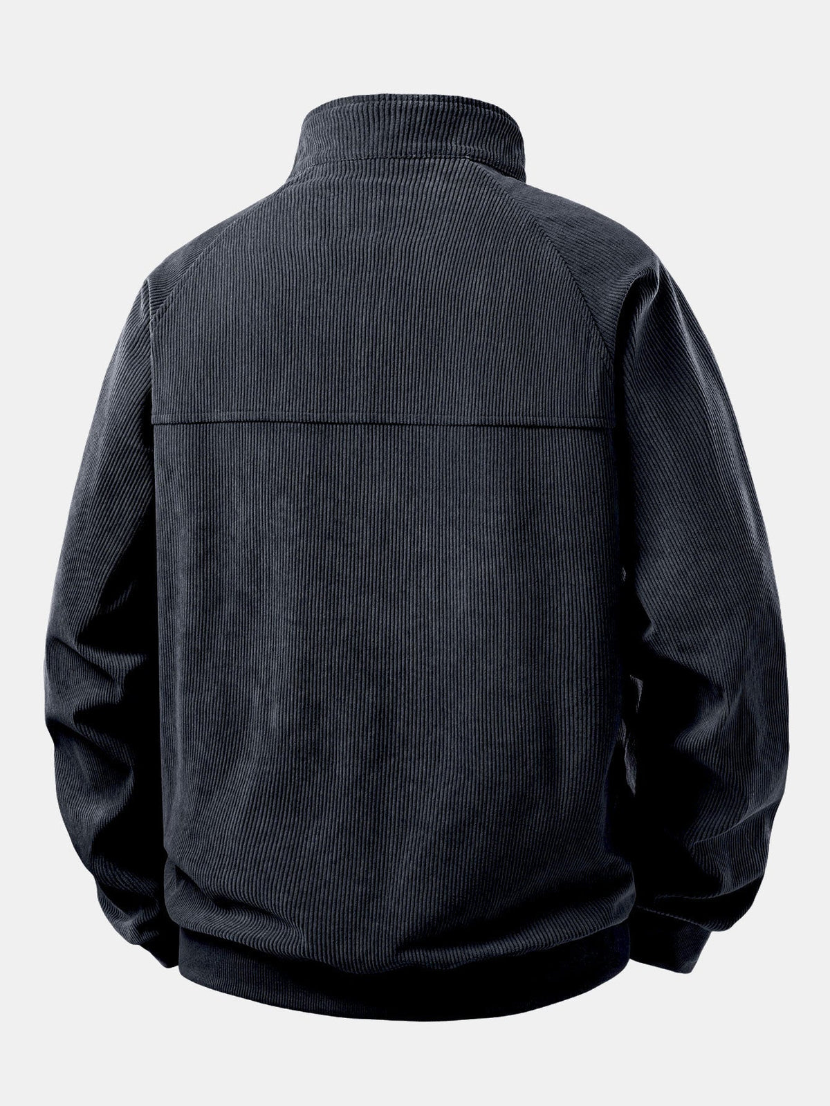 Men's Corduroy Quarter-Zip Raglan Sweatshirt