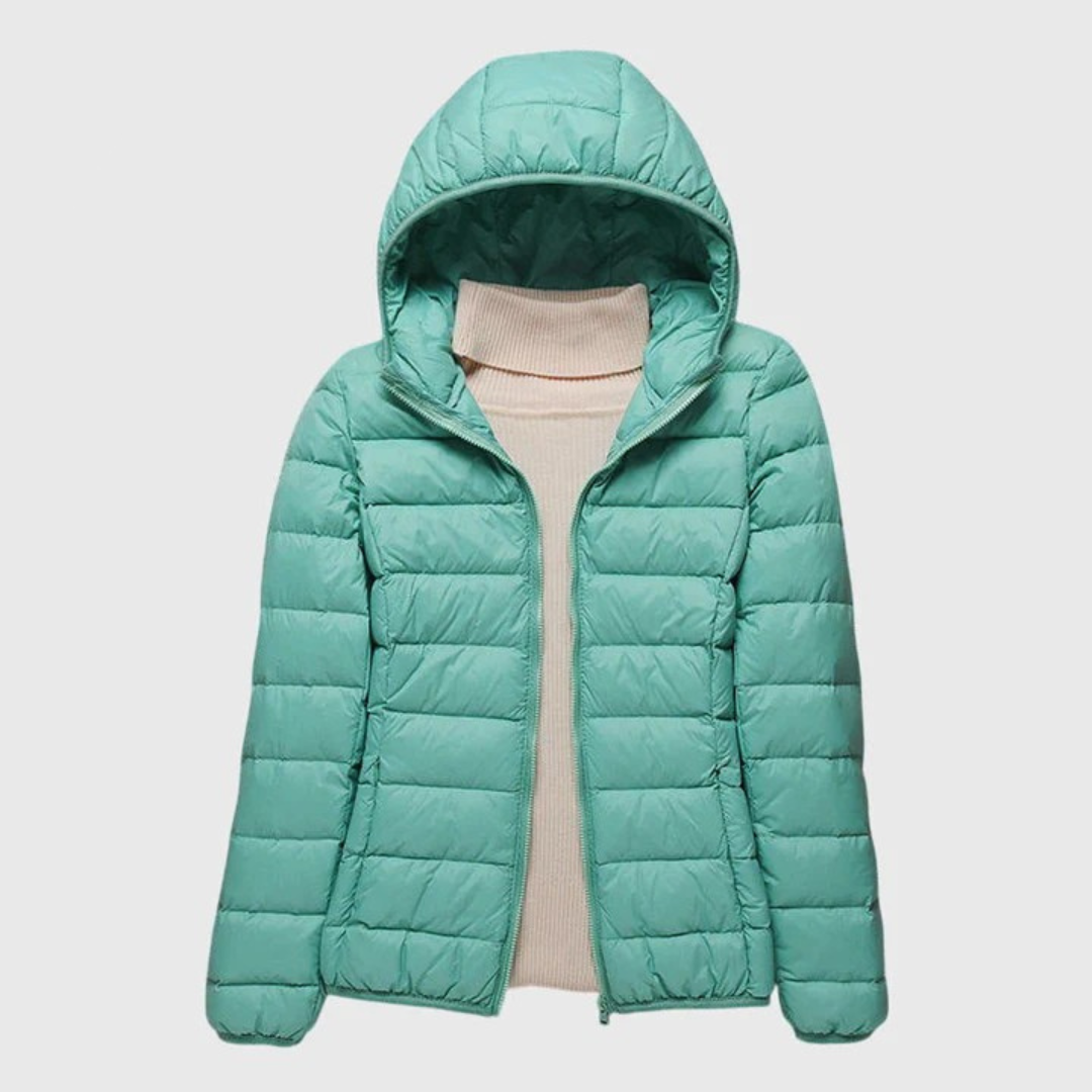 Women's Ultra-Light Hooded Quilted Jacket