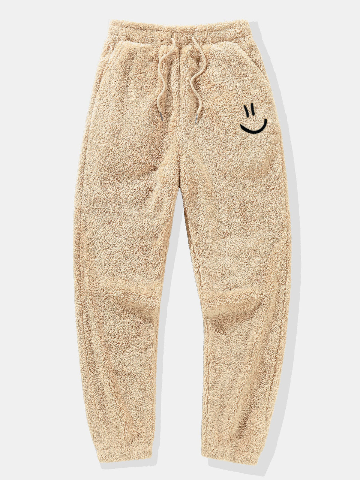 Men's Plush Teddy Fleece Hooded Jogger Set