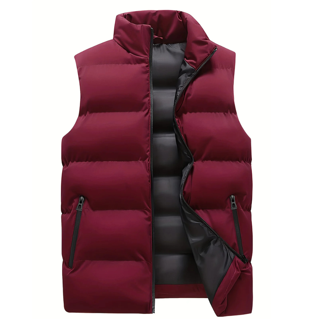 Men's Padded Quilted Vest