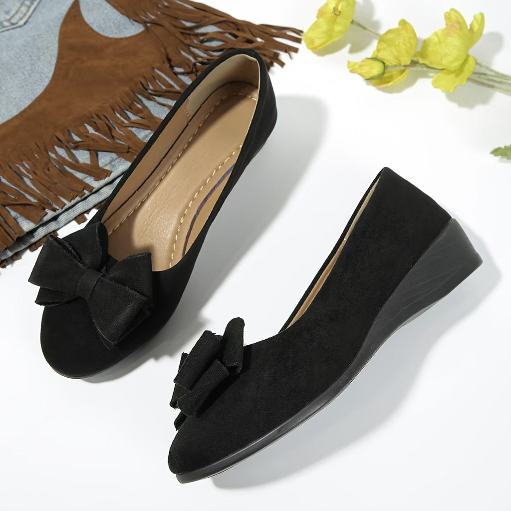 Women's Bow Detail Orthopedic Flats