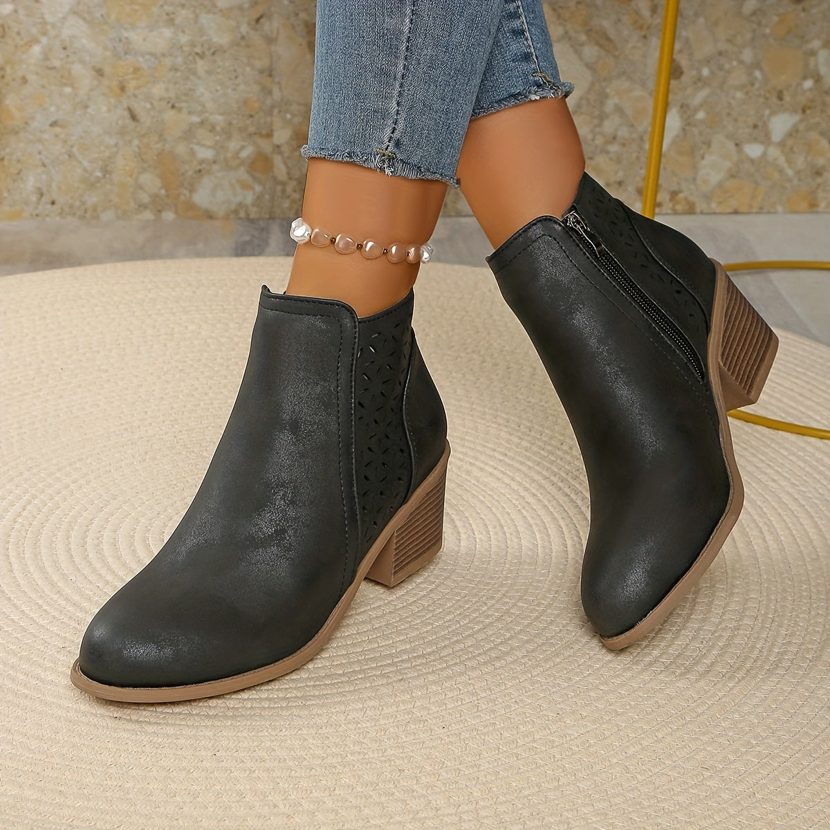Women's Orthopedic Laser-Cut Boots