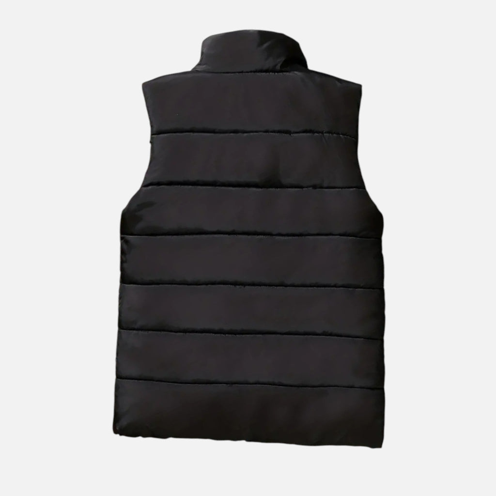 Men's Quilted Zip-Up Padded Winter Vest