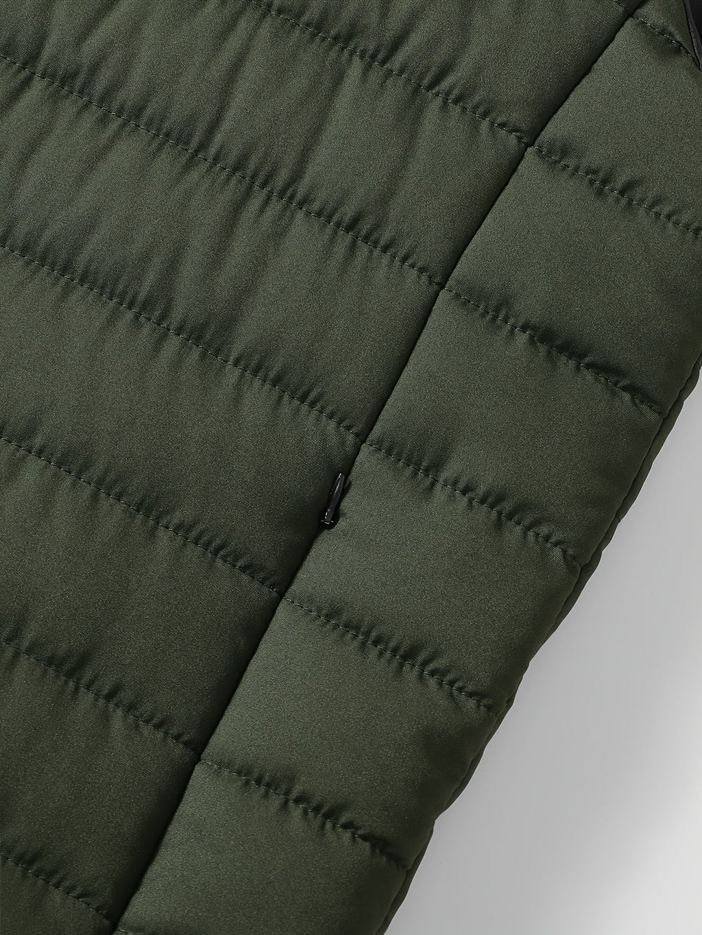 Men's Quilted Stand-Collar Vest