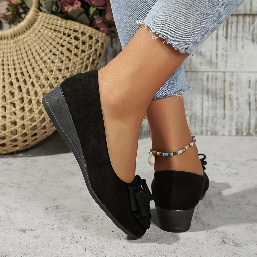 Women's Bow Detail Orthopedic Flats