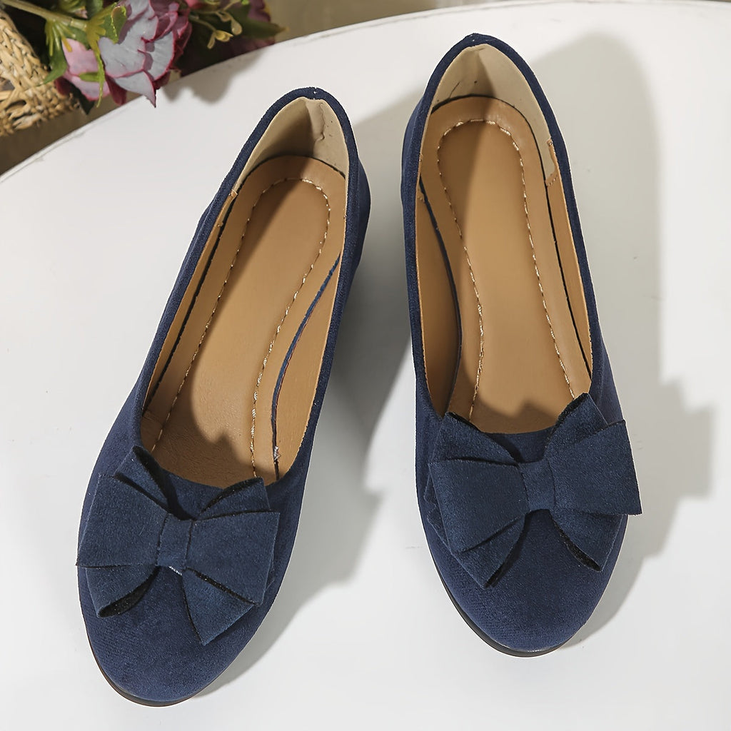 Women's Bow Detail Orthopedic Flats