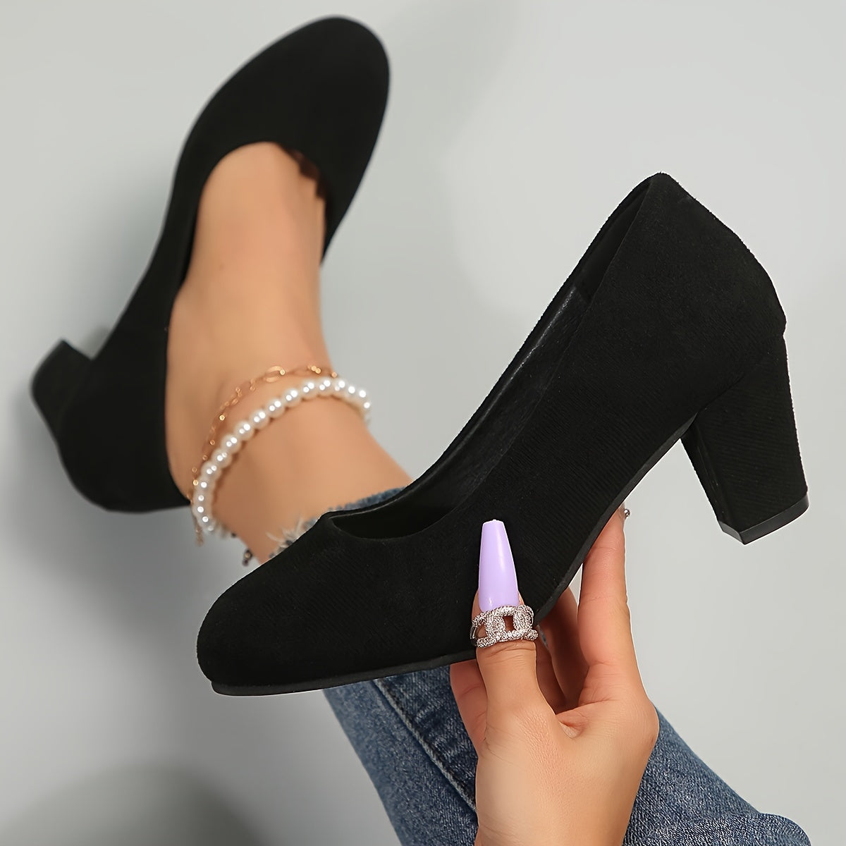 Women's Wide Toe Orthopedic Heels