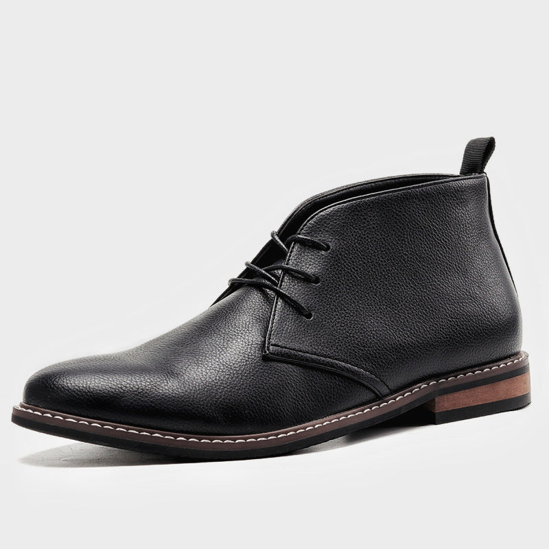 Men's Classic Vintage-Inspired Leather Boots