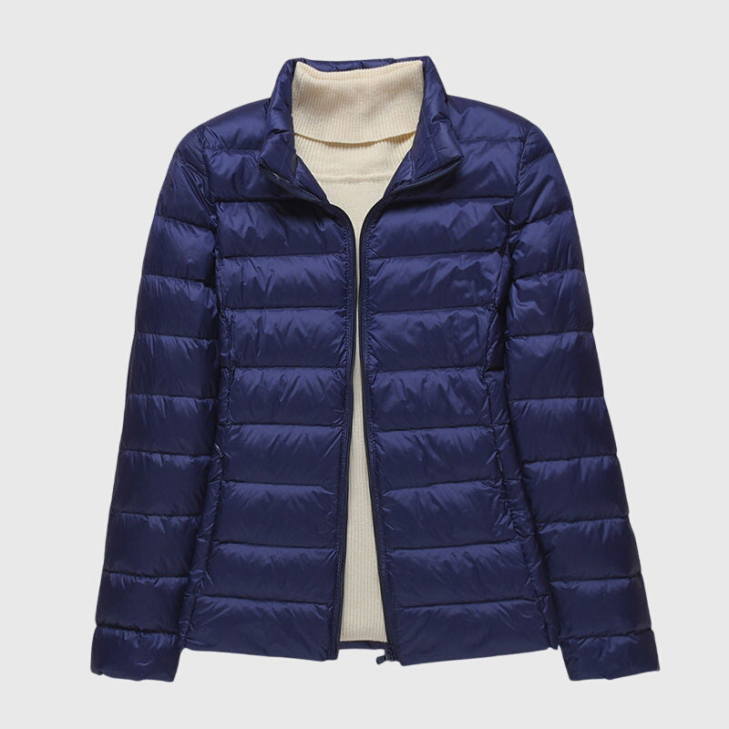 Women's Ultra-Light Stand Collar Quilted Jacket