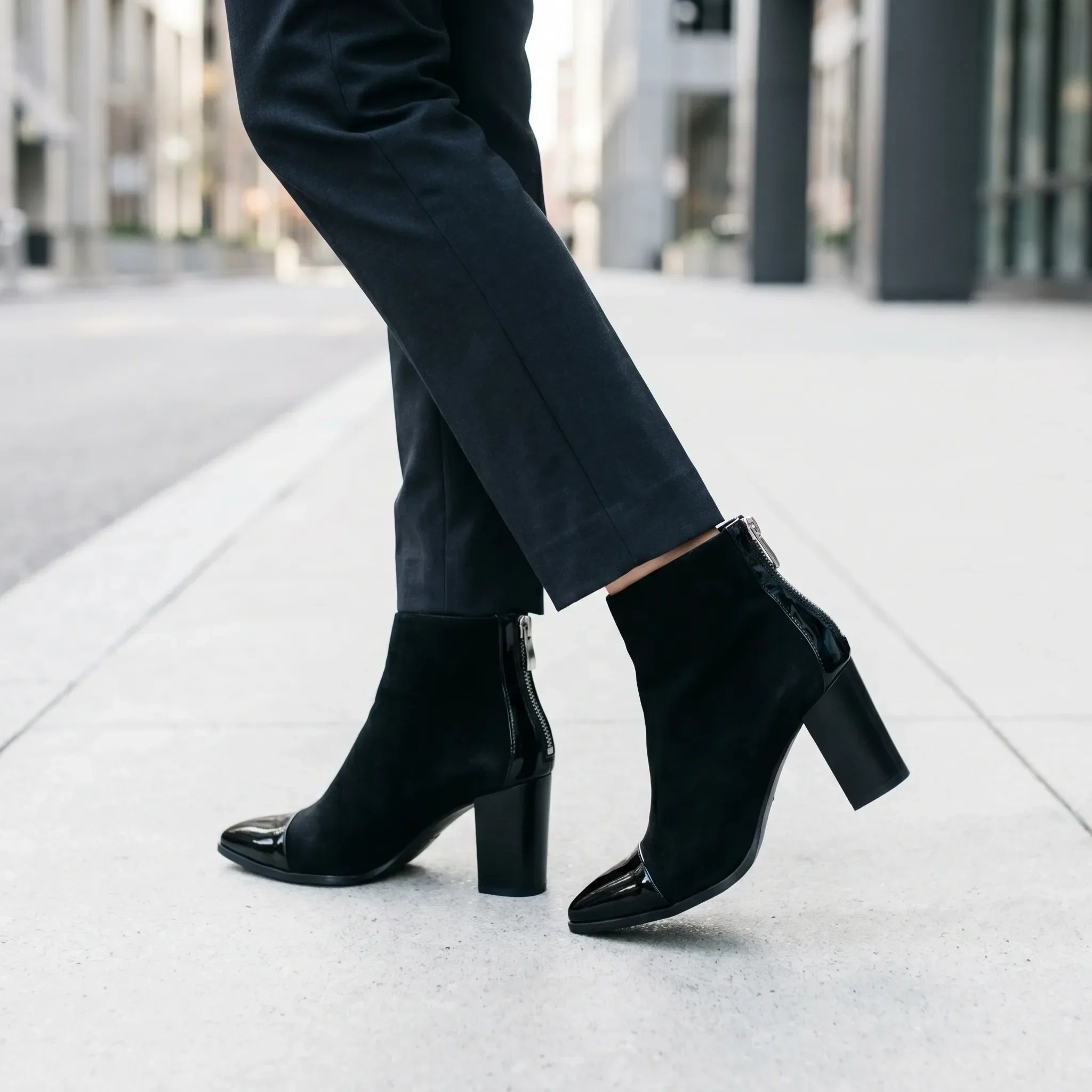 Pointed Toe Ankle Boots