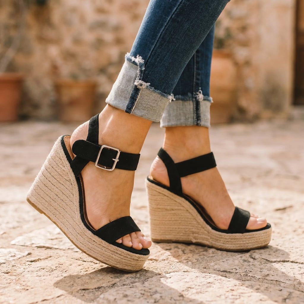 Espadrille Wedge Sandals