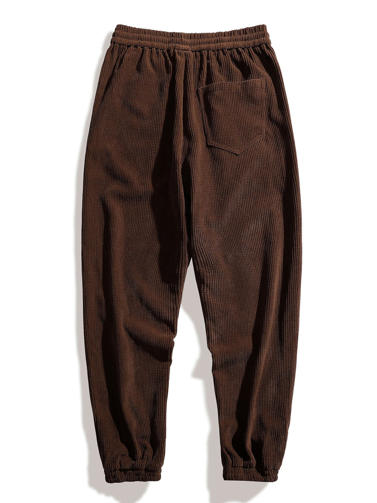 Men's Corduroy Button Shirt and Jogger Pants Set