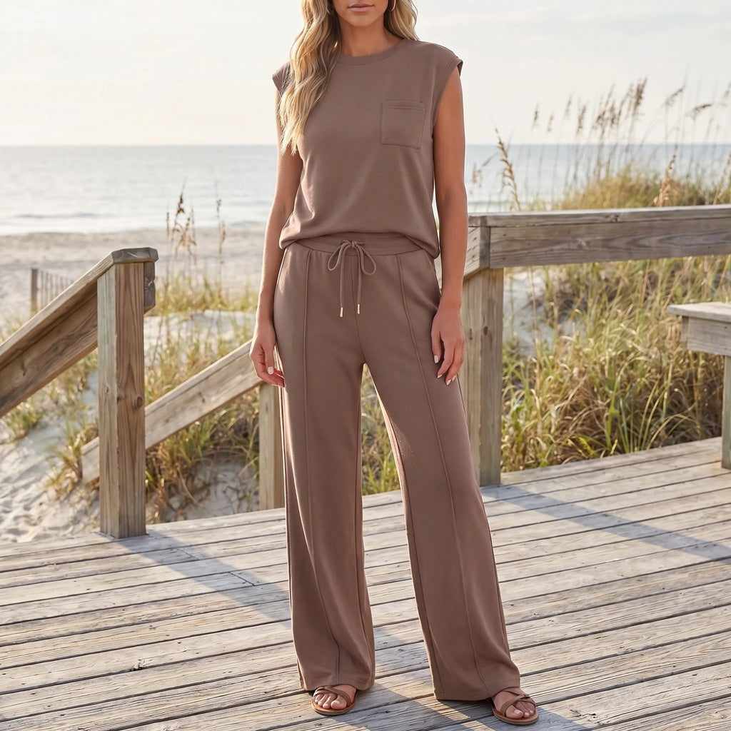 Women's Top and Pants Set