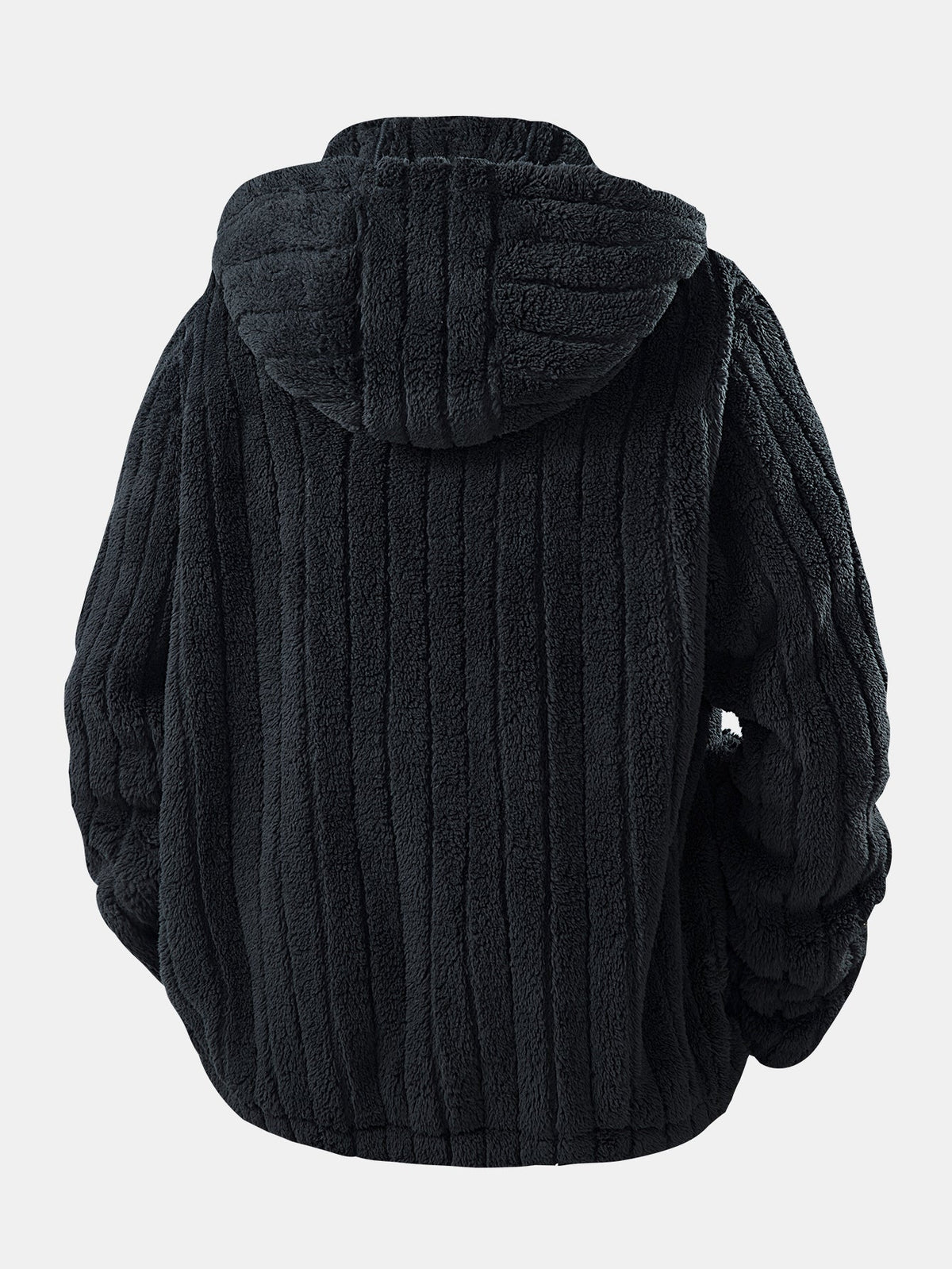 Men's Zip-Up Teddy Fleece Hoodie and Jogger Tracksuit