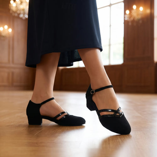 Ankle Strap Dance Heels