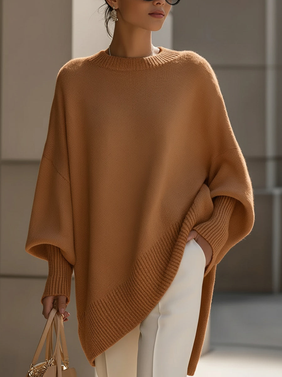 Women's Oversized Wool-Blend Sweater
