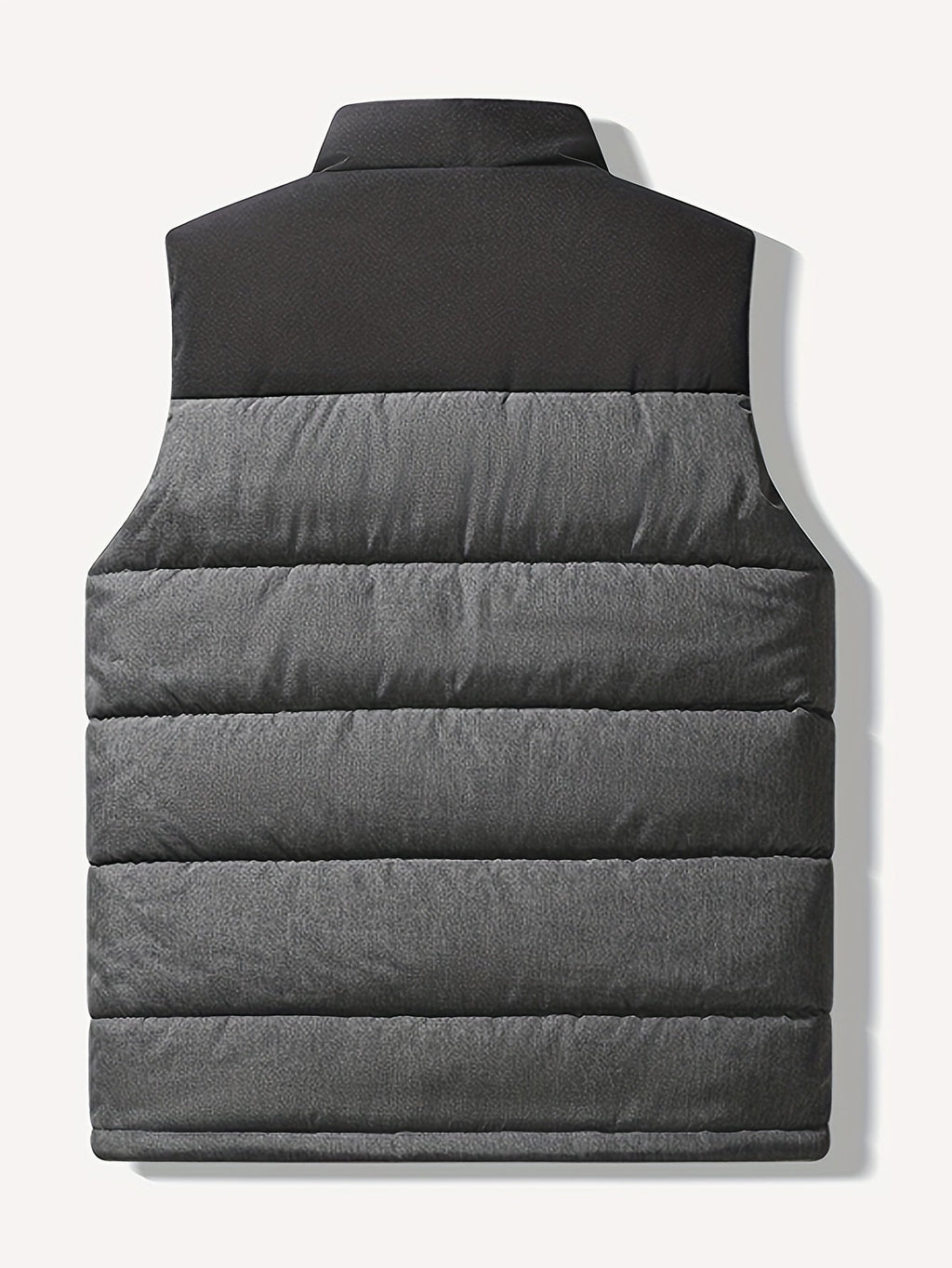 Men's Quilted Insulated Stand Collar Vest
