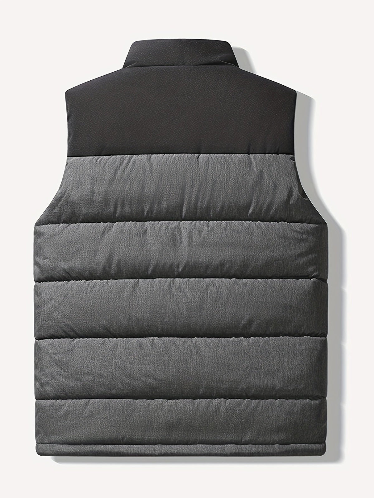 Men's Quilted Insulated Stand Collar Vest