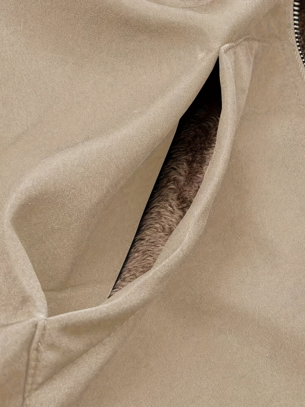 Women's Plush Lined Longline Hooded Zip Coat