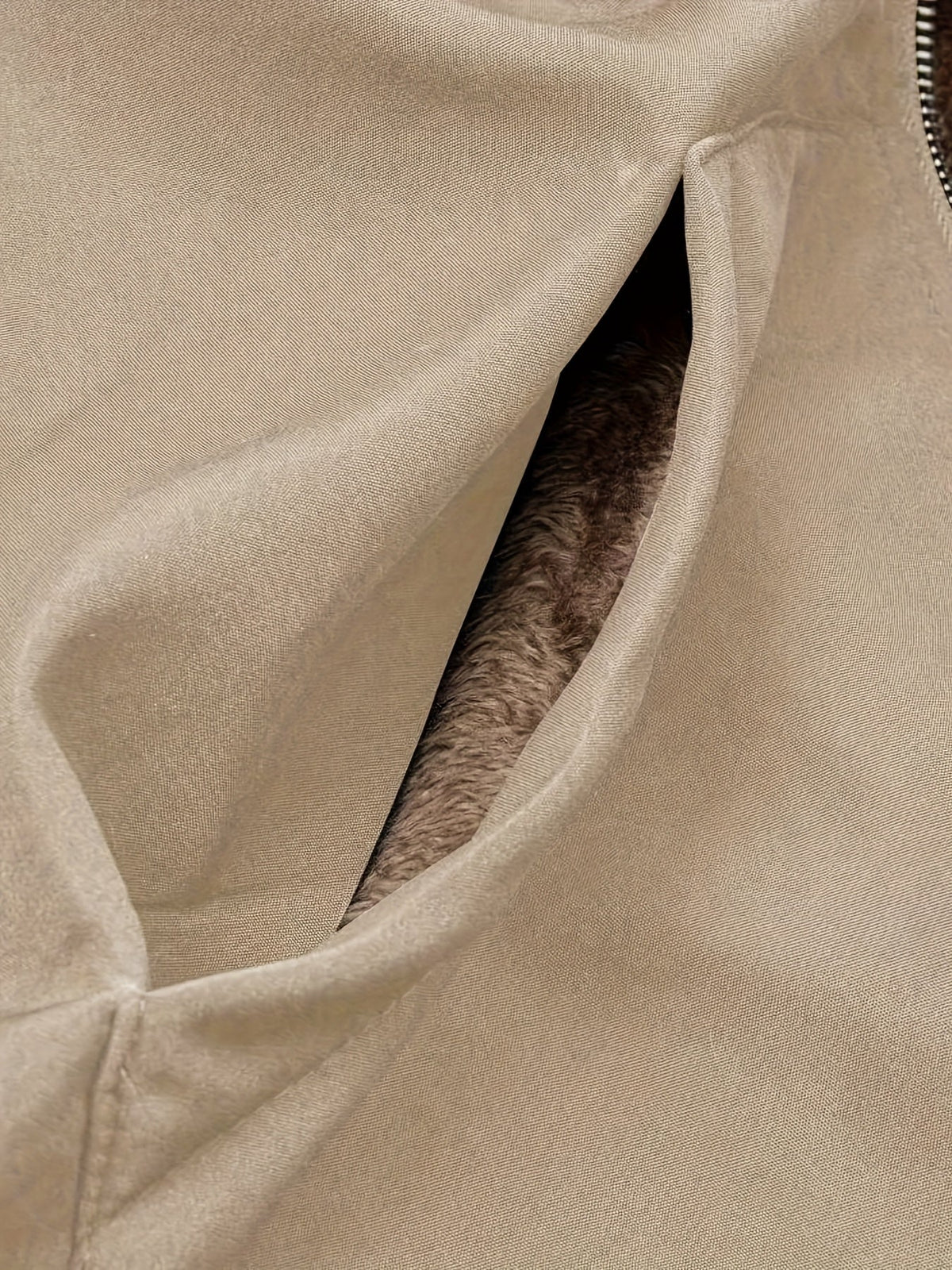Women's Plush Lined Longline Hooded Zip Coat
