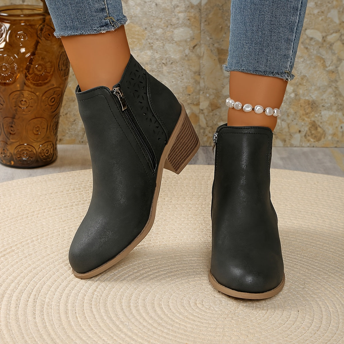 Women's Orthopedic Laser-Cut Boots