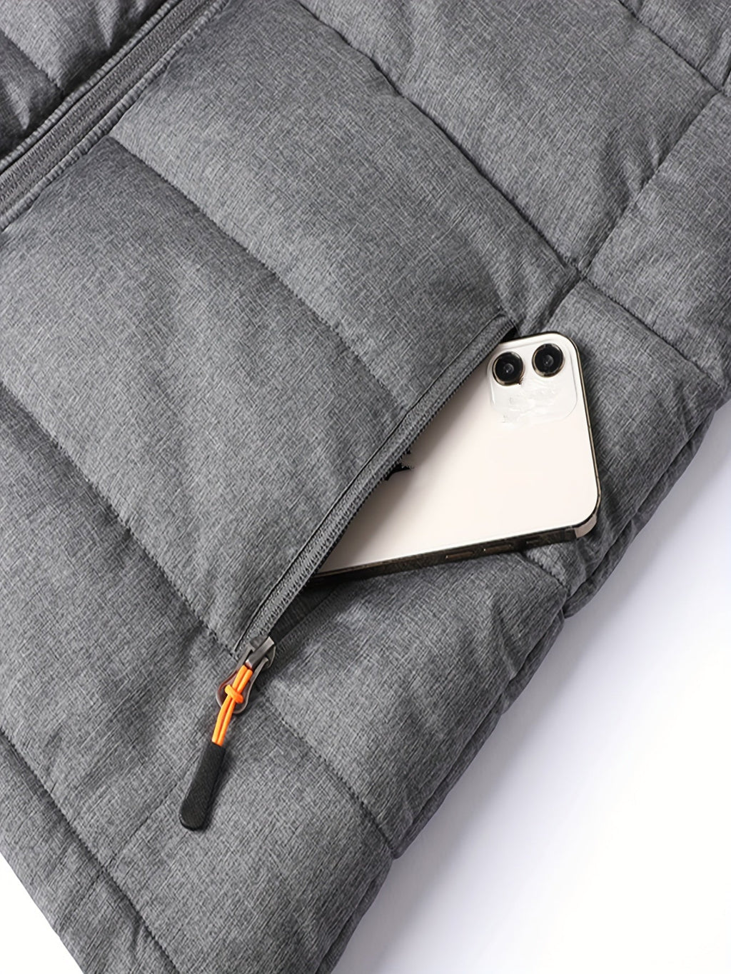 Men's Quilted Insulated Stand Collar Vest