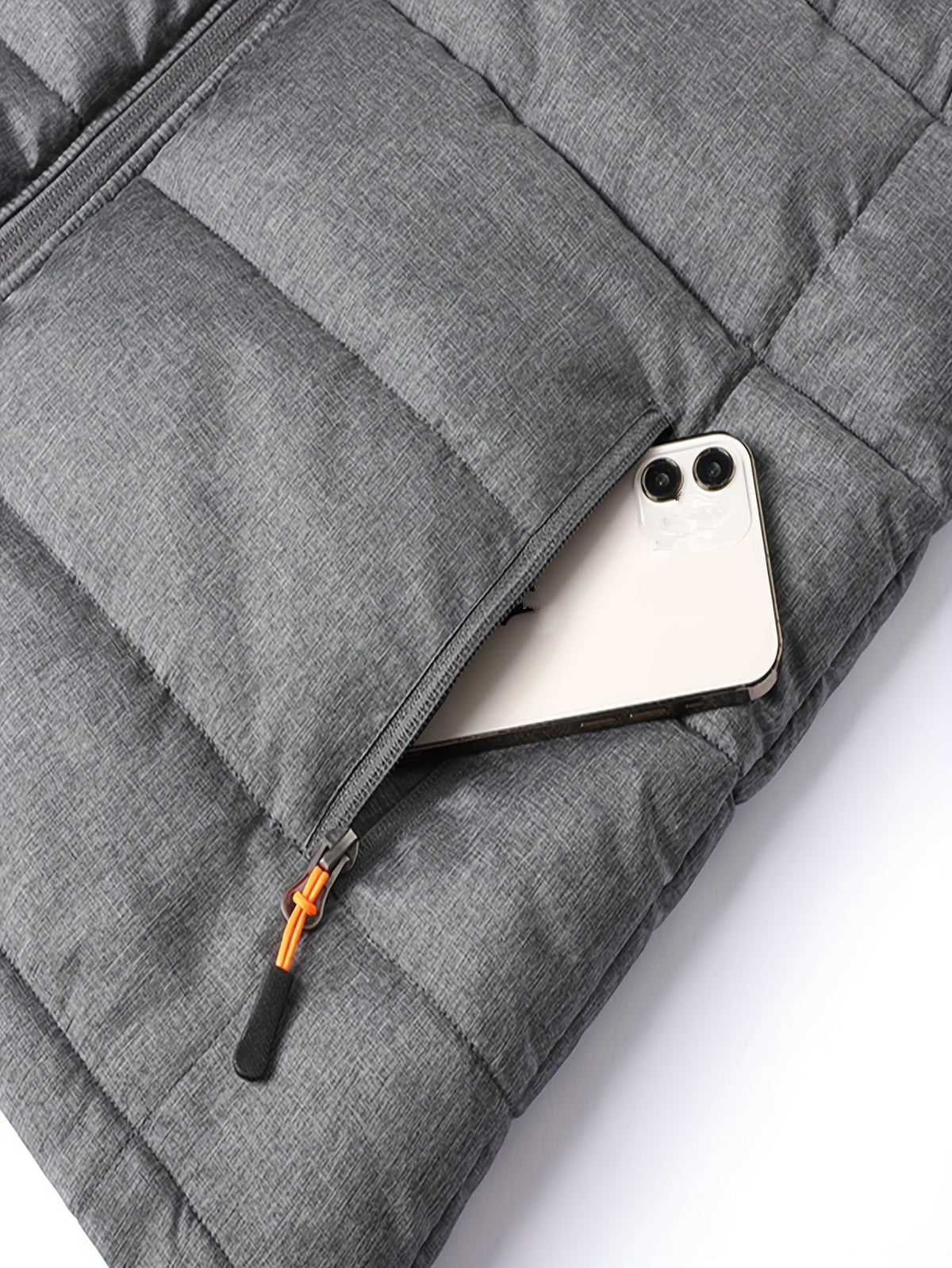 Men's Quilted Insulated Stand Collar Vest