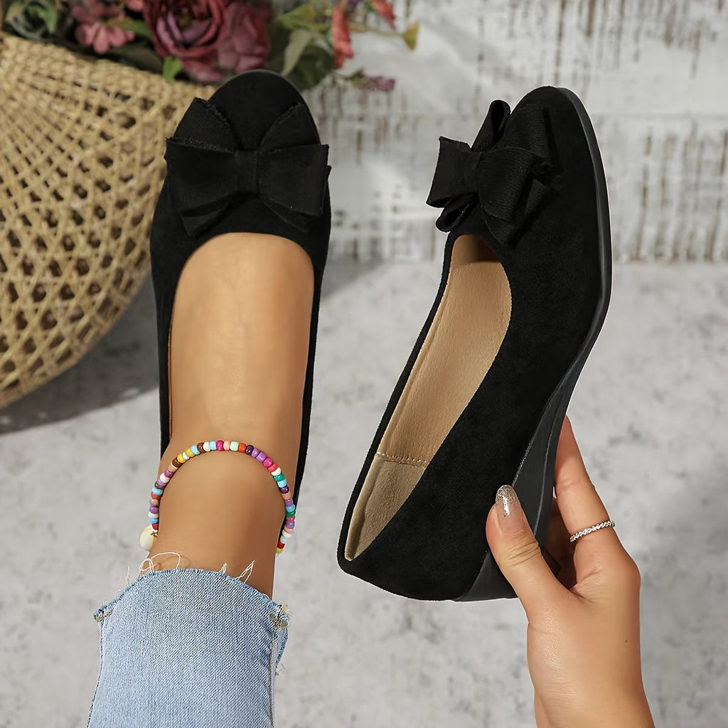 Women's Bow Detail Orthopedic Flats