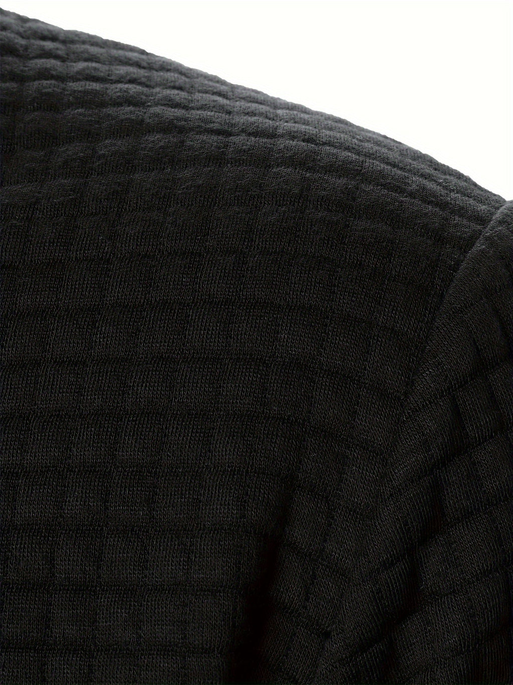 Men's Textured Zip-Up Bomber Jacket