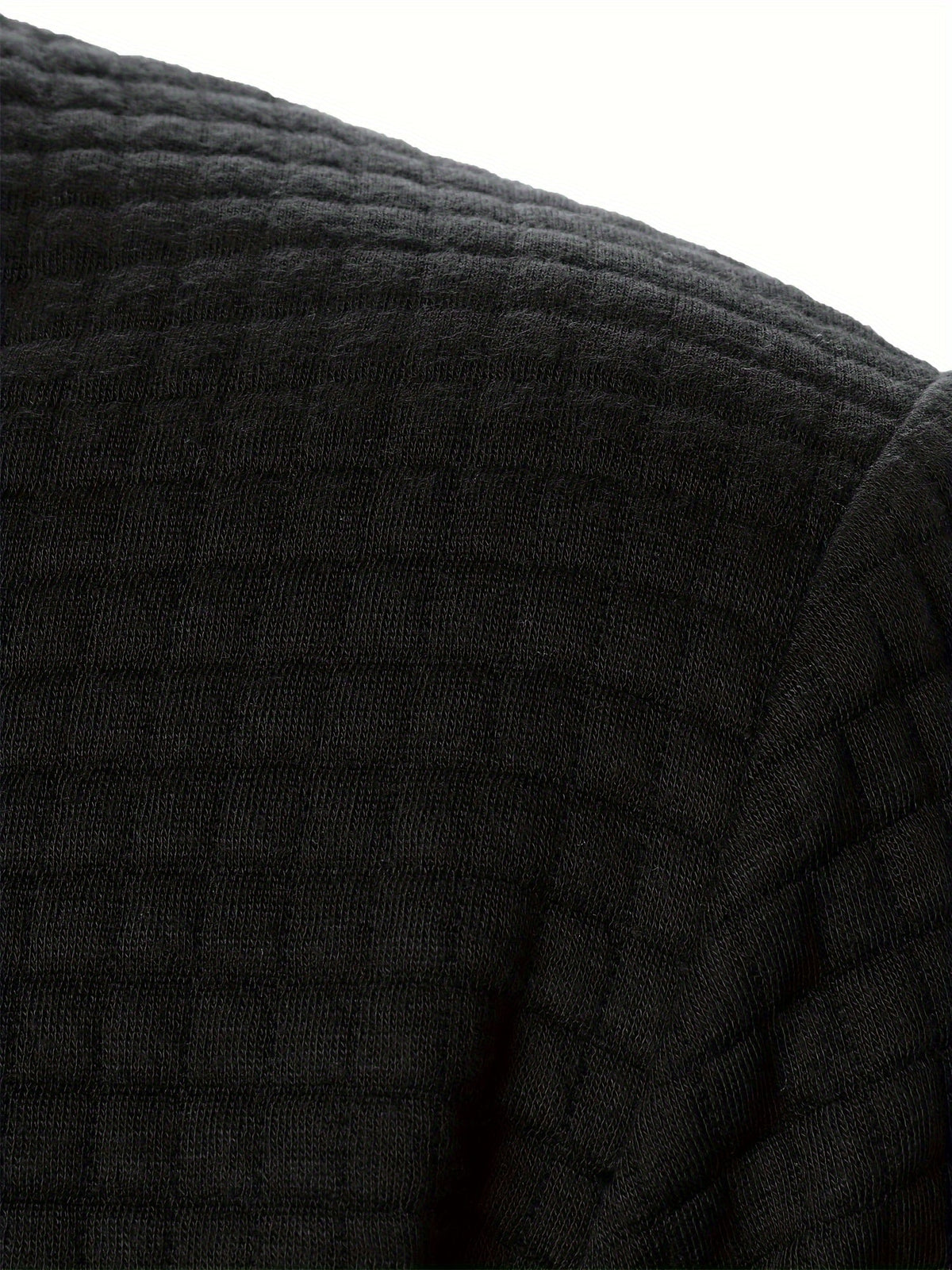 Men's Textured Zip-Up Bomber Jacket
