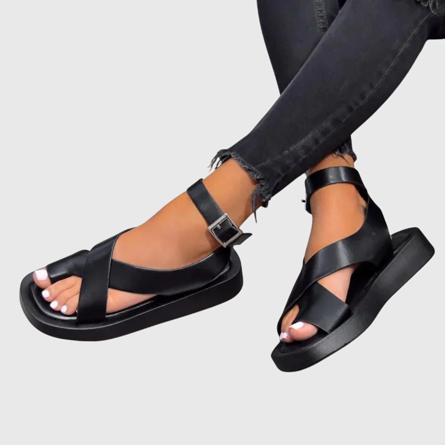 Women's Gladiator Orthopedic Sandals with Adjustable Straps