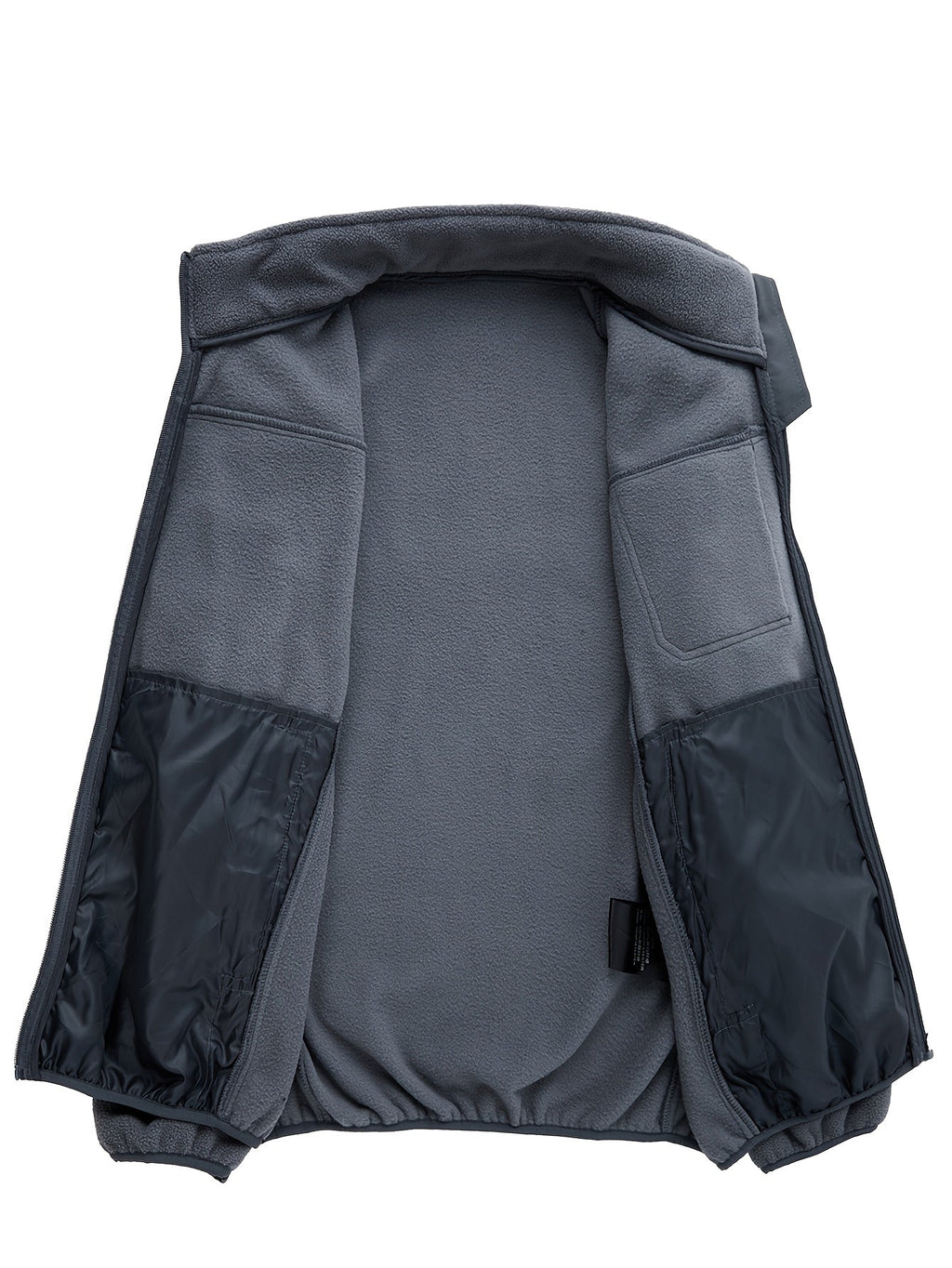 Women's Rugged Full-Zip Jacket with Stand-Up Collar