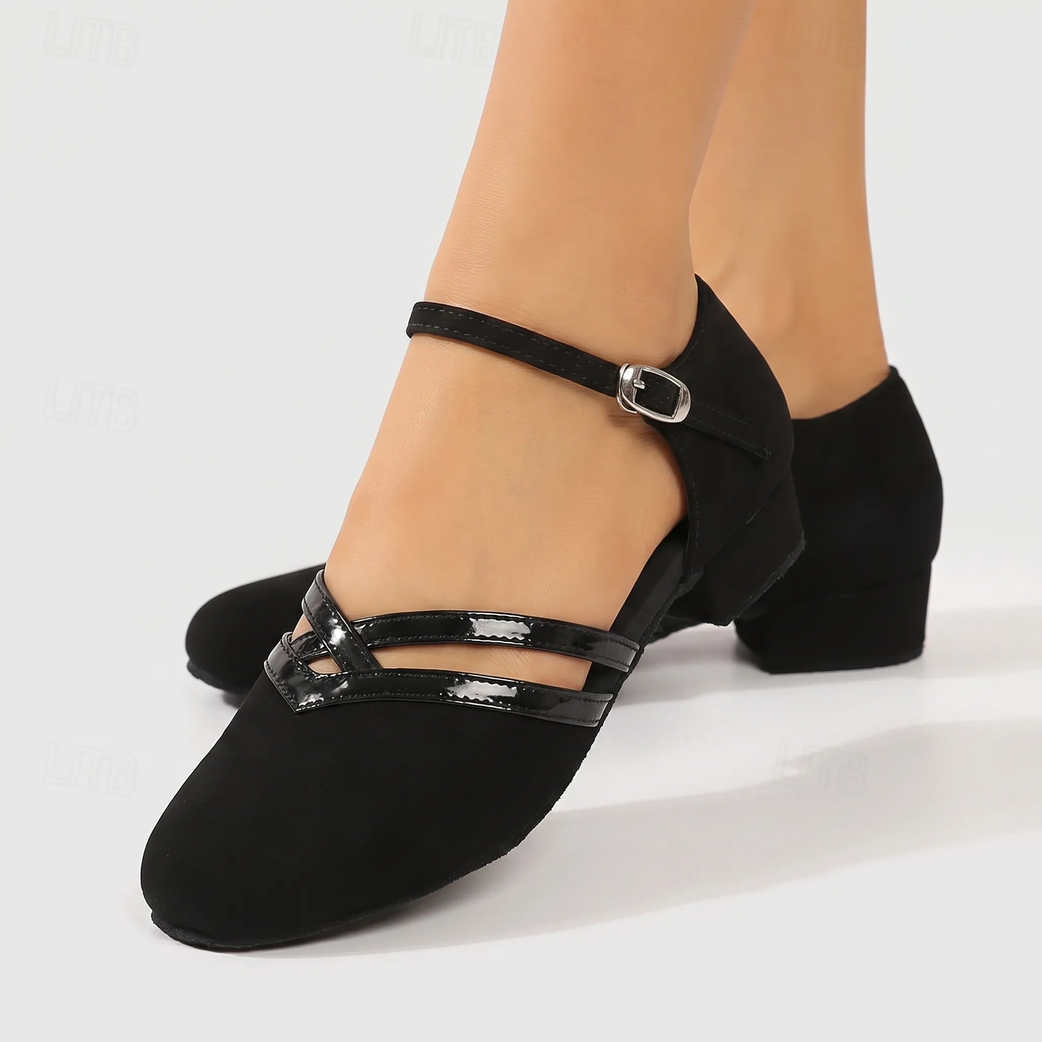 Ankle Strap Dance Heels