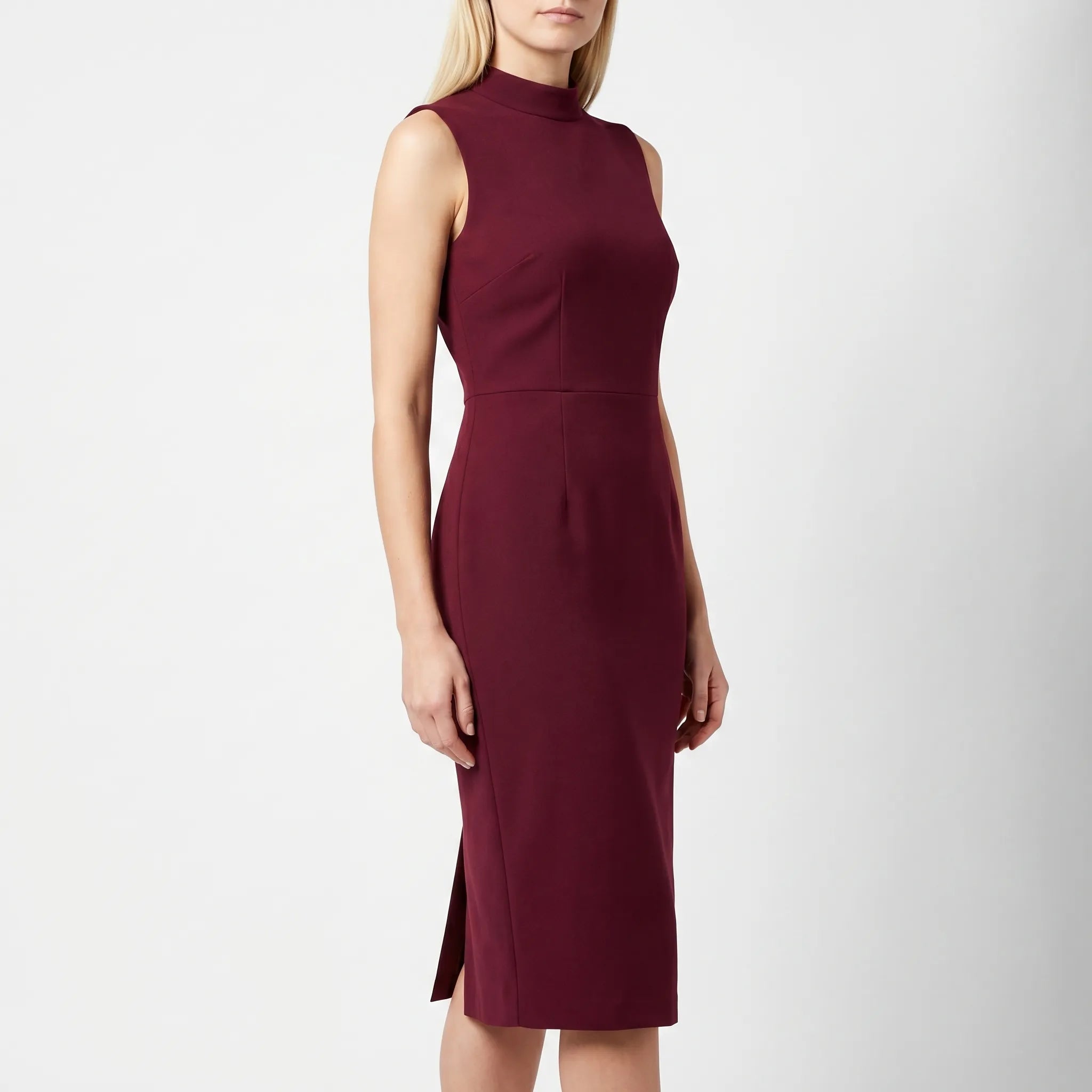 Sleeveless Bodycon Midi Dress